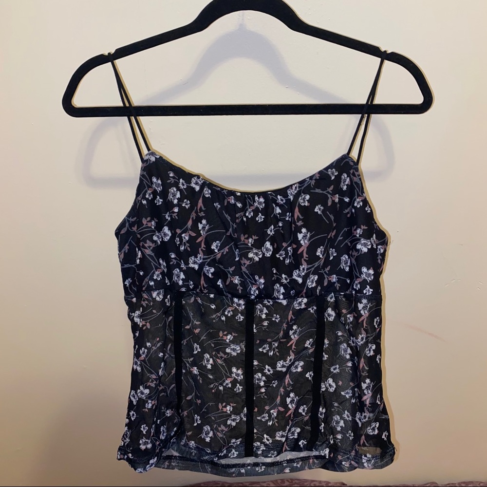 floral blouse